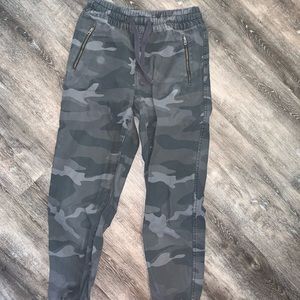 TNA camo joggers